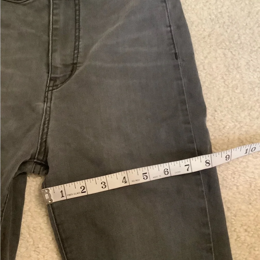 Free People Just Float Flare Bell Bottom Pant Jeans Black Grey size 27/4 Small. - Picture 9 of 16
